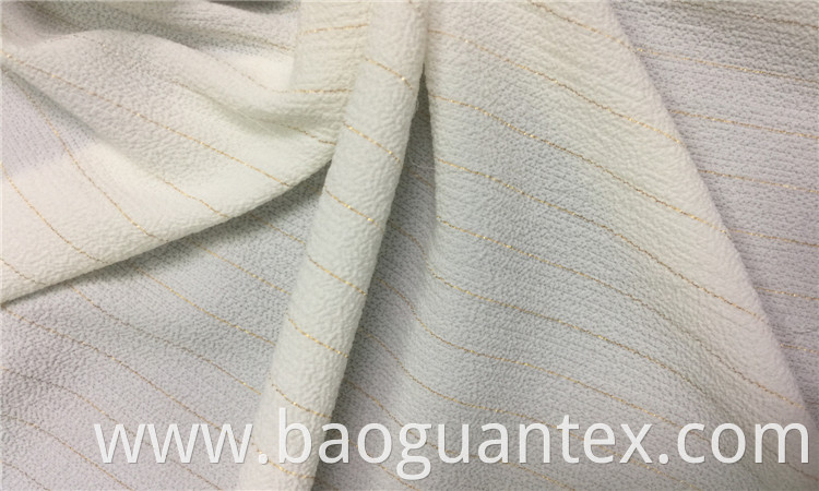 Polyester Bubble Crepe Cloth